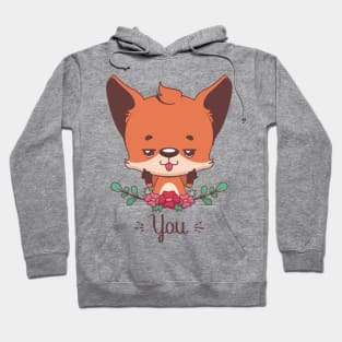 Fox you pun design Hoodie